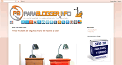 Desktop Screenshot of parablogger.info